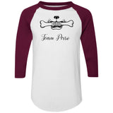 Teeth and Bone 4420 Colorblock Raglan Jersey