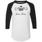 Teeth and Bone 4420 Colorblock Raglan Jersey