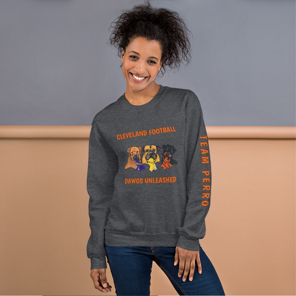 Cleveland Football Dawg Hooded Sweatshirt