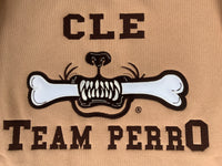 Cleveland Edition Dusty Pink Team Perro Teeth and Bone Logo Embroidery Hoodie