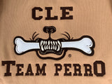 Cleveland Edition Dusty Pink Team Perro Teeth and Bone Logo Embroidery Hoodie