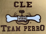 Cleveland Edition Sandstone Team Perro Teeth and Bone Logo Embroidery Hoodie