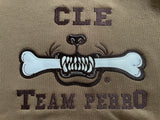 Kids Cleveland Edition Woodland Brown Team Perro Teeth and Bone Logo Embroidery Hoodie