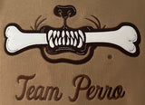 Sandstone Team Perro Logo Teeth and Bone Hoodie (Coming Soon!!!)