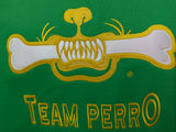 Green and Gold Team Perro Logo Teeth and Bone Hoodie (Coming Soon!!!)