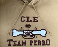 Cleveland Edition Sandstone Team Perro Teeth and Bone Logo Embroidery Hoodie