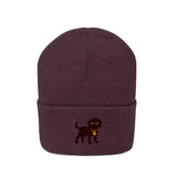 Labrador Retriever Dog Character Team Perro Knit Beanie