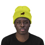 Labrador Retriever Dog Character Team Perro Knit Beanie