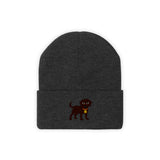 Labrador Retriever Dog Character Team Perro Knit Beanie