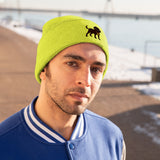 Labrador Retriever Dog Character Team Perro Knit Beanie