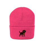 Labrador Retriever Dog Character Team Perro Knit Beanie