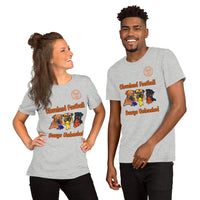 Rivals Three Cleveland Football Dawgs Unleashed Short-Sleeve Unisex T-Shirt