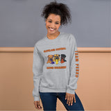 Rivals Three Cleveland Football Dawgs Unleashed Original Art Unisex Sweatshirt