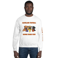 Rivals Three Cleveland Football Original Art Unisex Sweatshirt